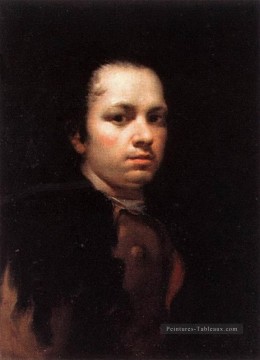 portrait Tableau Peinture - y Lucientes Francisco De Autoportrait portrait Francisco Goya